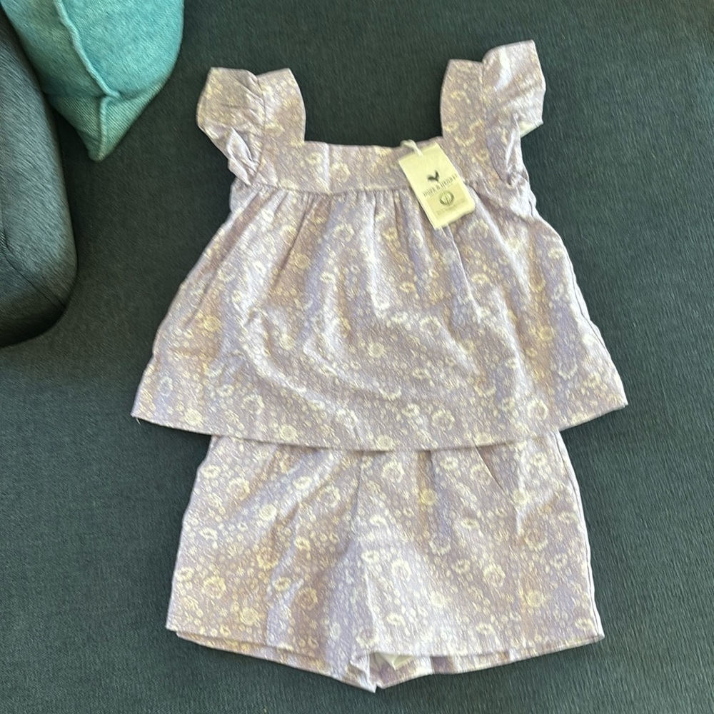 Hope & Henry Floral One Piece Set